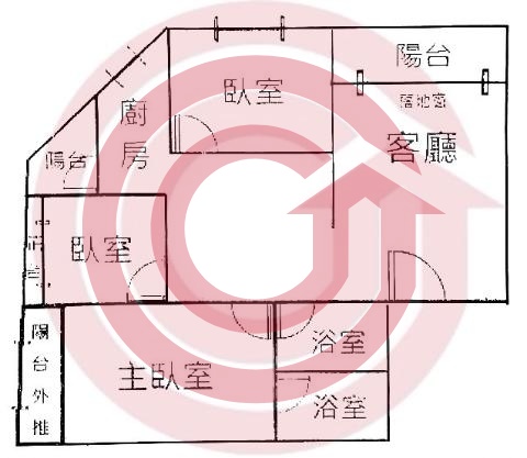 格局圖