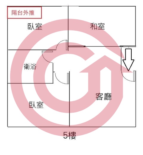 格局圖