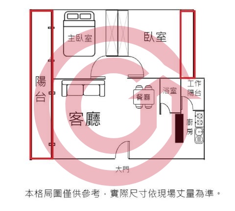 格局圖