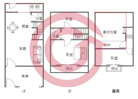 格局圖