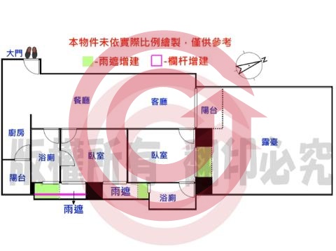 格局圖