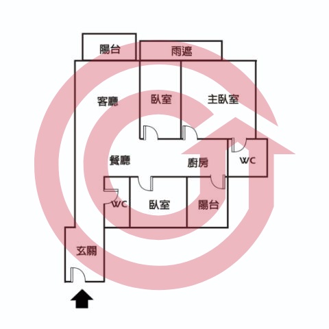 格局圖