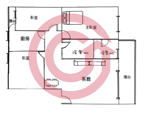 格局圖