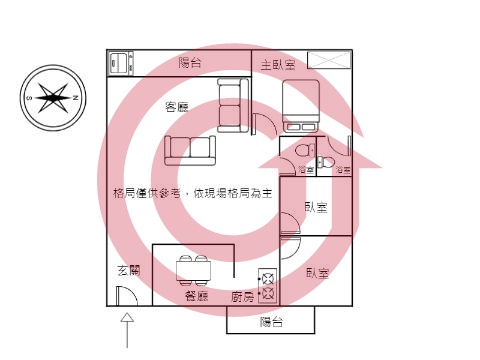 格局圖