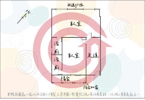 格局圖