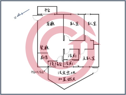 格局圖