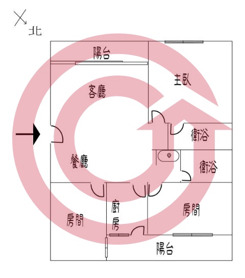 格局圖