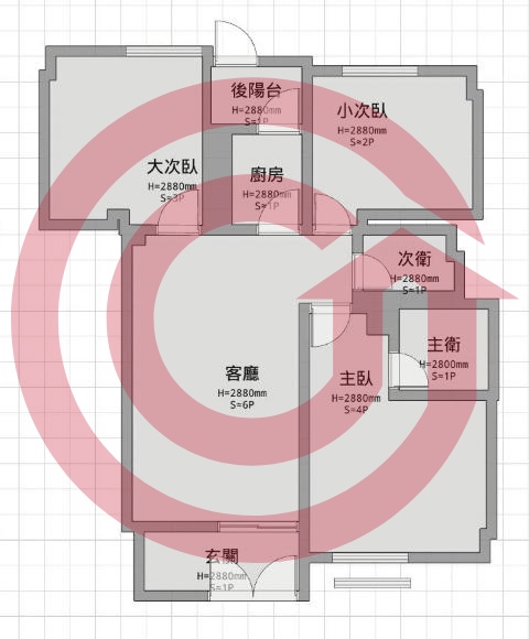 格局圖