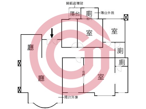 格局圖