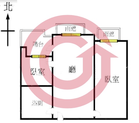 格局圖