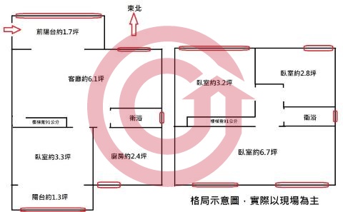 格局圖