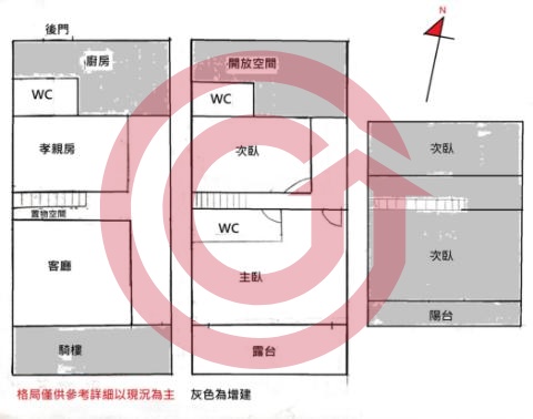 格局圖