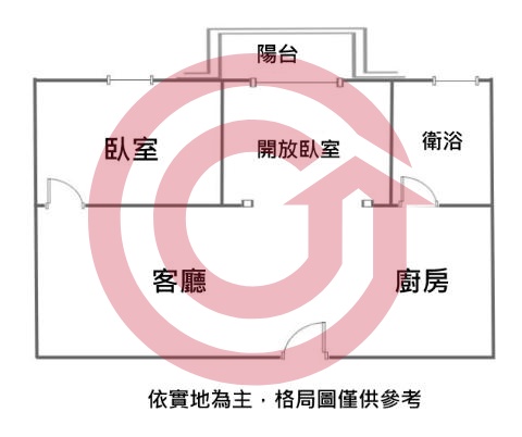 格局圖