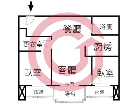 格局圖