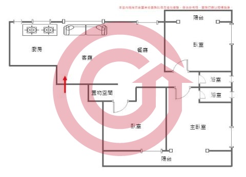 格局圖