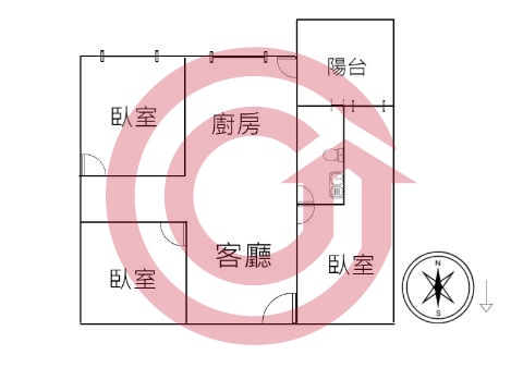 格局圖