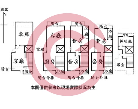 格局圖