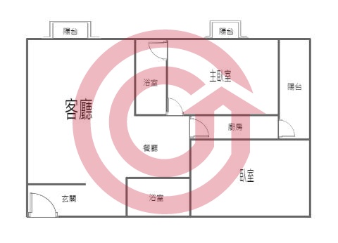 格局圖