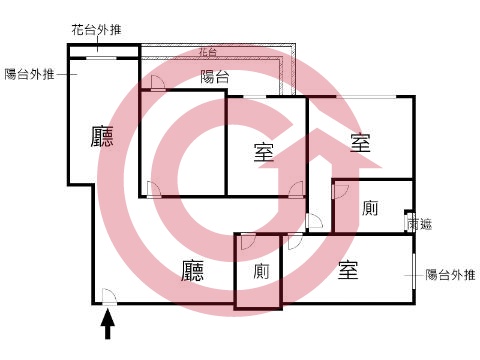 格局圖