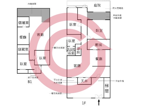 格局圖