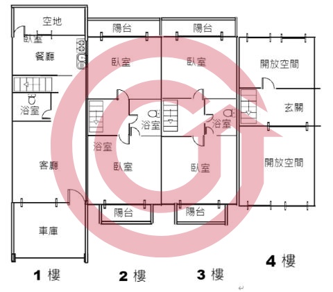 格局圖