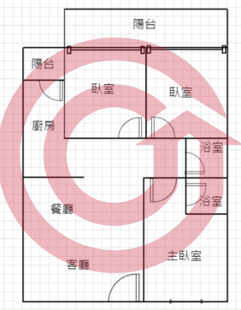 格局圖