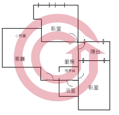 格局圖