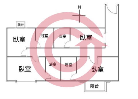 格局圖