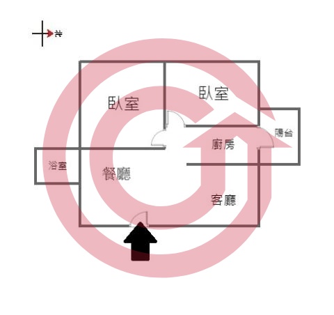 格局圖