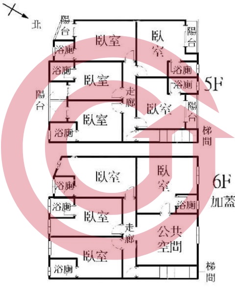 格局圖