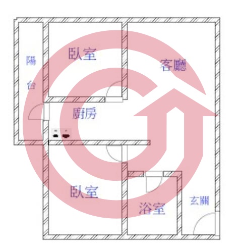 格局圖