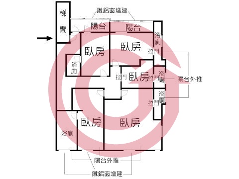 格局圖