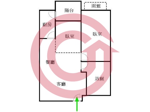 格局圖