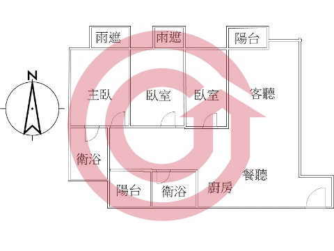 格局圖