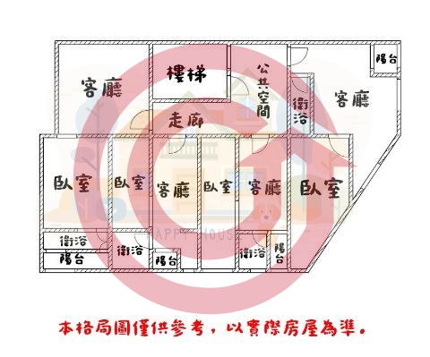 格局圖