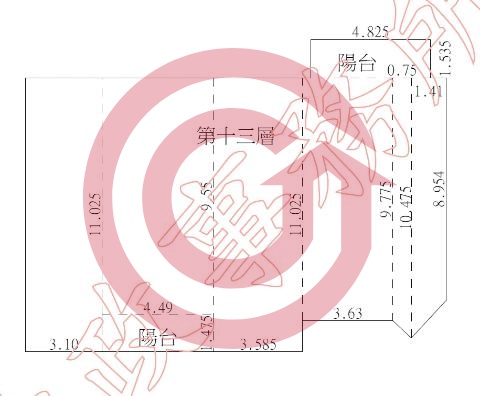 格局圖