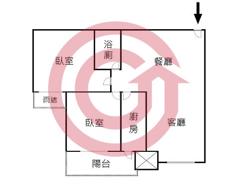 格局圖