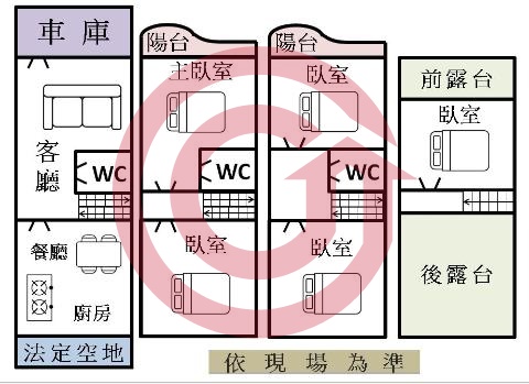 格局圖