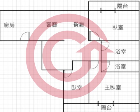 格局圖