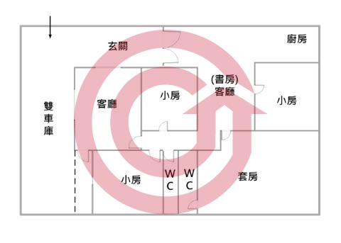 格局圖