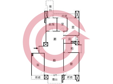 格局圖