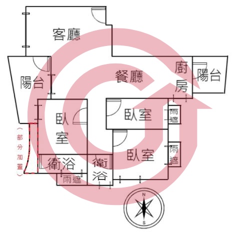 格局圖