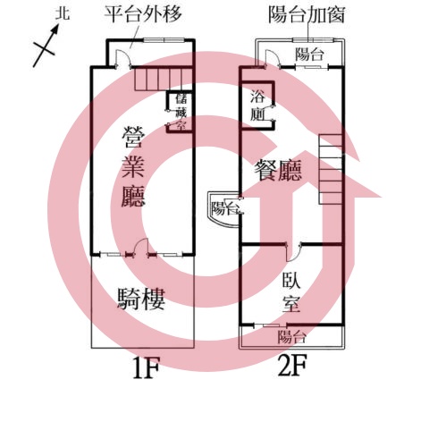 格局圖