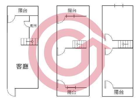 格局圖