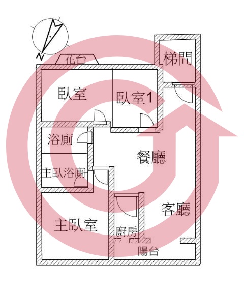 格局圖