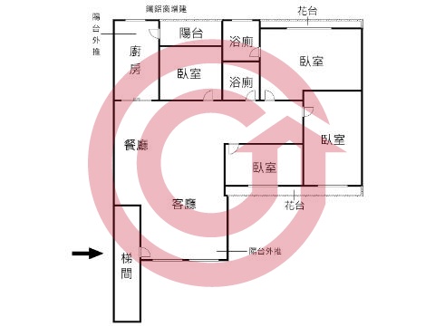 格局圖