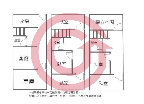 格局圖