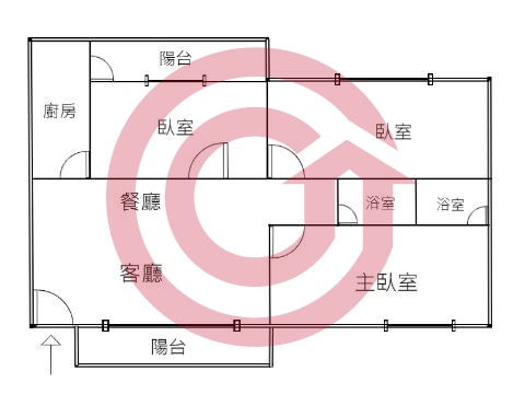 格局圖