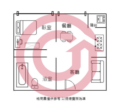 格局圖