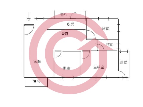 格局圖